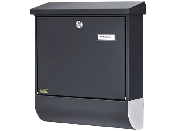 Burg Wächter 38215 SET VARIO 86720 ANT (EC) Postilaatikko Teräs Antrasiitti Avainlukko