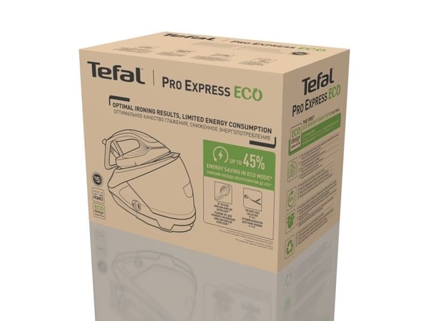 Tefal Pro Express Eco GV9E22E0, 2200 W, 550 g/min, Durilium AirGlide Autoclean soleplate, 7,6 stang, 1,8 l, 140 g/min