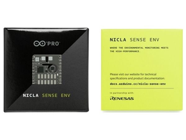 Nicla Sense Env - ympäristöanturimoduuli Arduino Portenta/MKR:lle - Arduino ABX00089