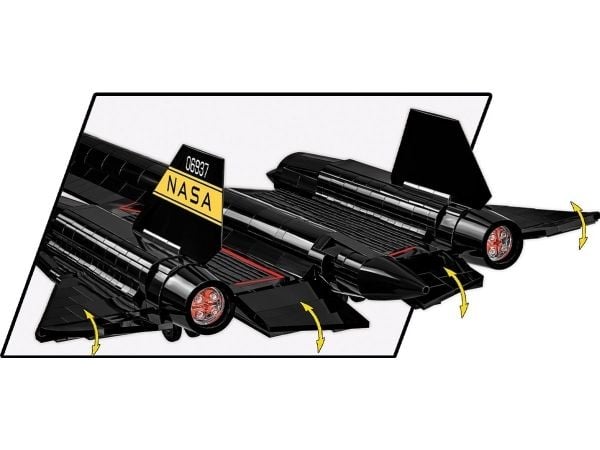 COBI Lockheed SR-71 Blackbird, Byggeklosser, 8 år, 1424 stykker