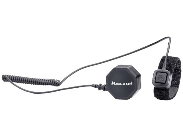 Midland Hovedtelefoner/headset PTT Dual Bluetooth f. Dual Mike C1488