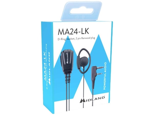 Midland Hörlurar/Headset MA 24-LK Pro C1611