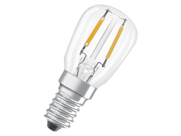OSRAM SPECIAL - LED-filamentlyspære - form: T26 - E14 - 2.2 W (ekvivalent 10 W) - klasse G - varmt hvitt lys - 2700 K