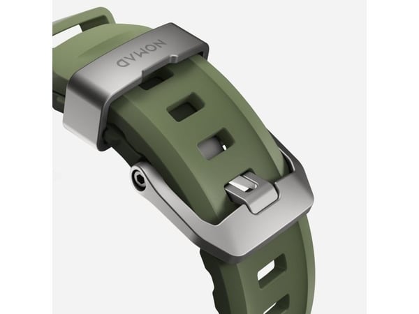 "Nomad Rocky Point-armbånd, natur/forest style - AW 49/45/44/42 mm