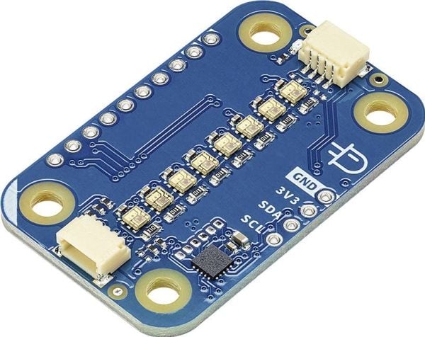 Arduino Modulin Pixels - 8 RGB LED-modulia - Qwiic - ABX00109