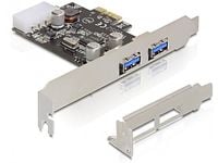 Delock - USB-sovitin - PCIe - USB 3.2 Gen 1 x 2 - USB 3.2 Gen 1 x 2