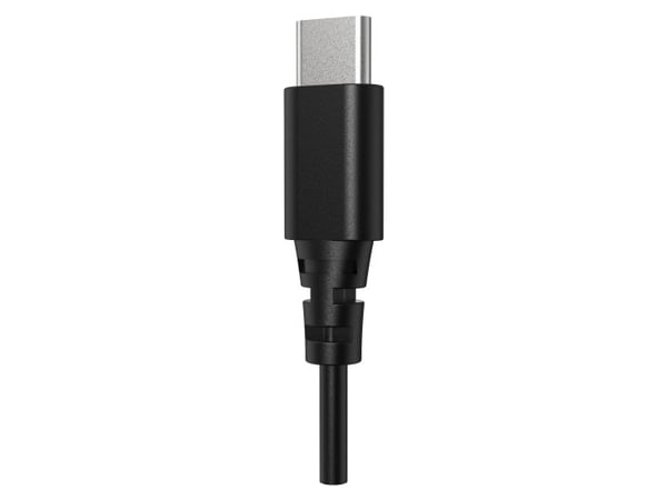 DELTACO HL-50C - Hodesett - full størrelse - kablet - USB-C - svart