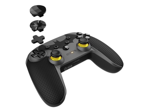 Trust 25789, Pad-ohjain, Android, Nintendo Switch, PC, iOS, D-pad, Turbopainike, Langallinen & langaton, Bluetooth/USB, 8 m