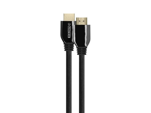 DELTACO - Ultra High Speed - HDMI-kabel - HDMI hann til HDMI hann - 2 m - svart - 4K 120 Hz støtte, 8K 60Hz støtte