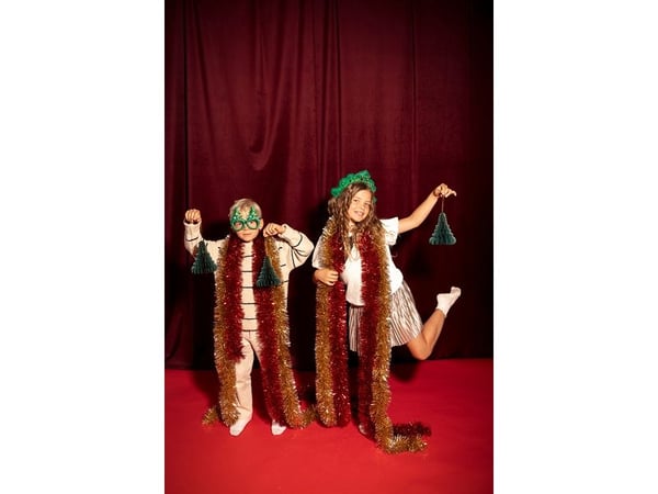 PartyDeco OP63, Grønn, Flerfarget, Monokromatisk, Julaften, 185 mm, 240 mm, 1 stykker
