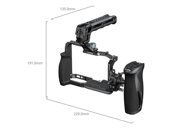 SmallRig 5468, 135 mm, 191,7 mm, 229 mm, 613 g, 15,8 mm, 86 mm