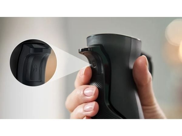 Bosch Serie 6 MSM6M830, Stav Mikser, 0,5 l, 1,4 m, 1200 W, Svart, Rustfritt stål