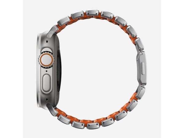 Nomad Stratos Band, Band, Smartklokke, Naturlig, Apple, Ultra 1-11 and SE, Titan