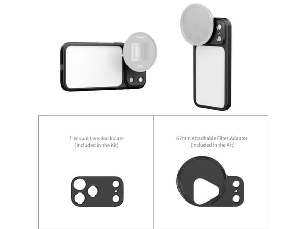 SmallRig 5790, Border, Apple, iPhone 17 Pro, 16 cm (6.3"), Svart