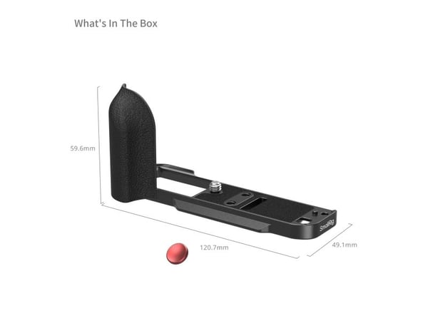 SmallRig 5663, 120,7 mm, 49,1 mm, 59,6 mm, 50 g, 136 mm, 102,5 mm