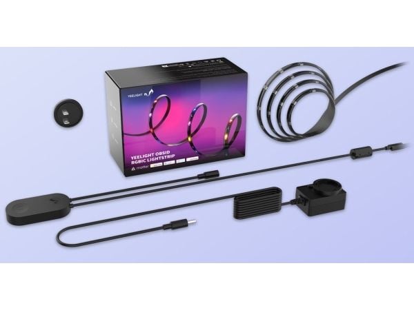 Yeelight Obsid RGBIC, Universale lysstriper, Ambience, Universell, Svart, Multi, LED