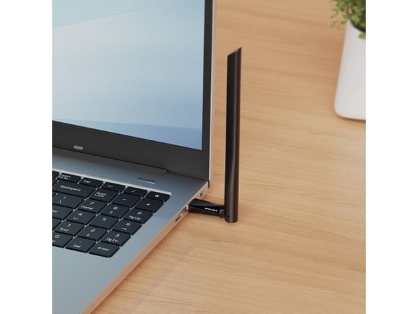Mercusys MA14H, Koblet med ledninger (ikke trådløs), USB, WLAN, Wi-Fi 6 (802.11ax), 287 Mbit/s, Svart