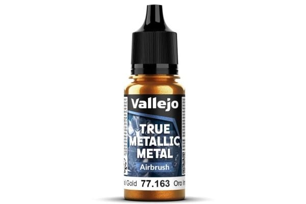 Vallejo 77.163 True Metallic Metal - Airbrush - Imperial Gold 18 ml