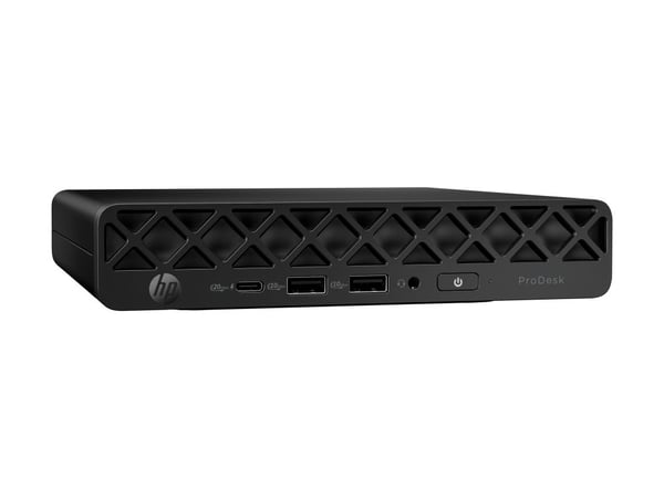 HP ProDesk 4 G1i AI - AI PC - mini Core Ultra 7 265T / inntil 5.3 GHz - vPro Enterprise - RAM 24 GB - SSD 512 GB - NVMe - Intel Graphics - Gigabit ...