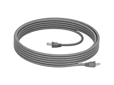 Logitech Cat5e Kit - Koblingskabel - RJ-45 (hann) til RJ-45 (hann) - 7 m - SF/UTP - CAT 5e - grafitt