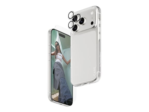 PanzerGlass SAFE. | CARE™ by ® 3-in-1 Combo Bundle iPhone 17 Pro, Apple, Apple - iPhone 17 Pro, Asennus kuivana, Naarmuuntumisenkestävä, Iskunkestä...