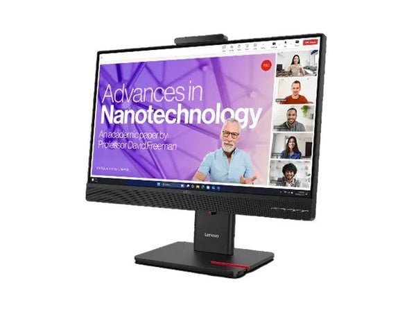 Lenovo ThinkVision T24-4v - LED-skjerm - 1920 x 1080 Full HD (1080p) @ 120 Hz - IPS - 250 cd/m² - 1500:1 - 4 ms - HDMI, VGA, DisplayPort, USB-C - h...