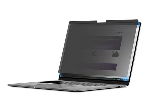 Qoltec GDPR privatiseringsfilter for MacBook Air 13,6" | Magnetisk | Øyebeskyttelse