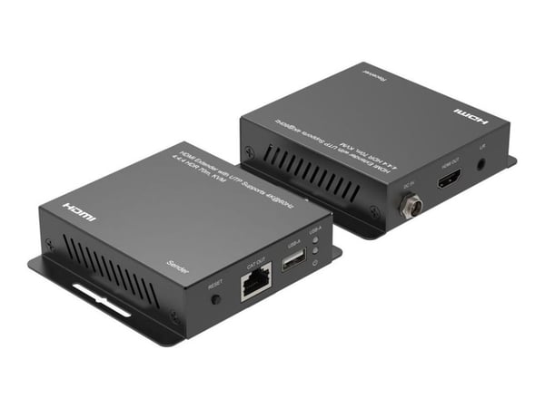 MicroConnect - KVM / lydutvider - HDMI - USB - opp til 70 m