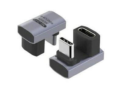 MicroConnect Premium - USB-adapter - USB-C (hann) til USB-C (hunn) - USB4 Gen3x2 - up to 40 Gbps data transfer rate, USB Power Delivery (240 W), vi...