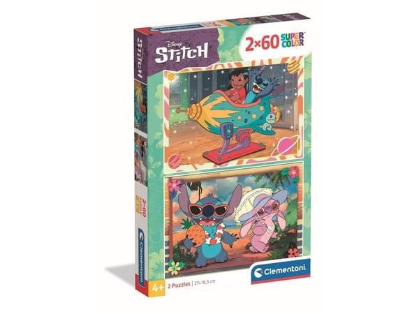 2x60 Pussel Barn Stygn 2025