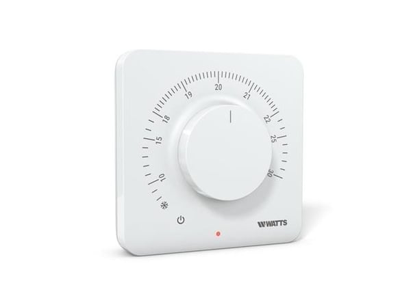 Romtermostat Vision analog hvit