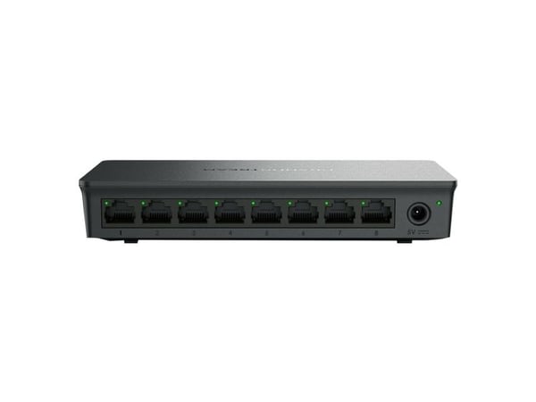 Grandstream GWN7711 Series GWN7711 - Switch - Styrt - 8 x 10/100/1000 - stasjonær, veggmonterbar