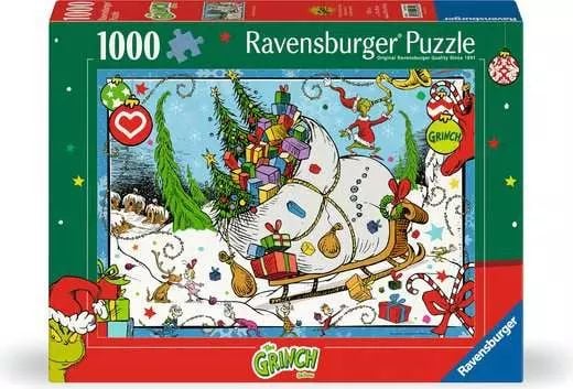 Ravensburger 12001351, 1000 stykker, Julaften, 14 år