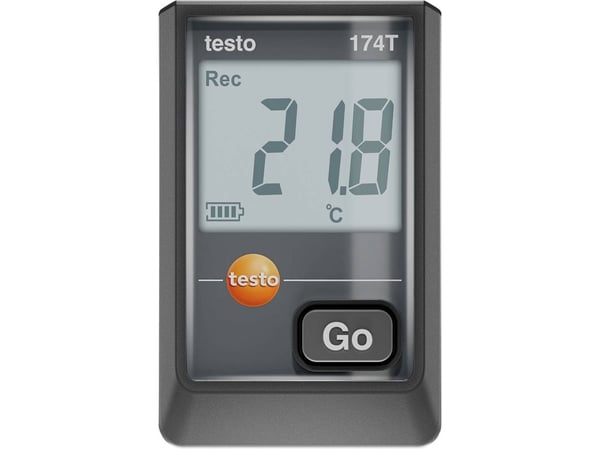 Testo 0572 1740 02 174 T Mini-lämpötilaloggeri Lämpötilaloggeri -30 - 70 (0572 1740 02)