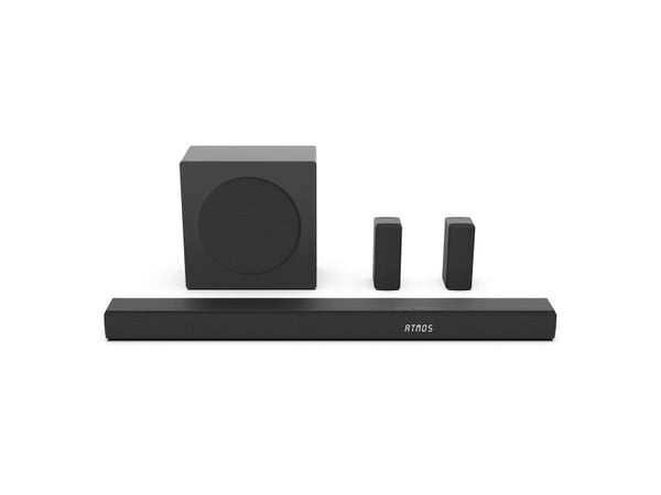 Hisense AX5100Q, 5.1 kanaler, 580 W, DTS:X, Dolby Atmos, 80 W, 580 W, Aktiv subwoofer