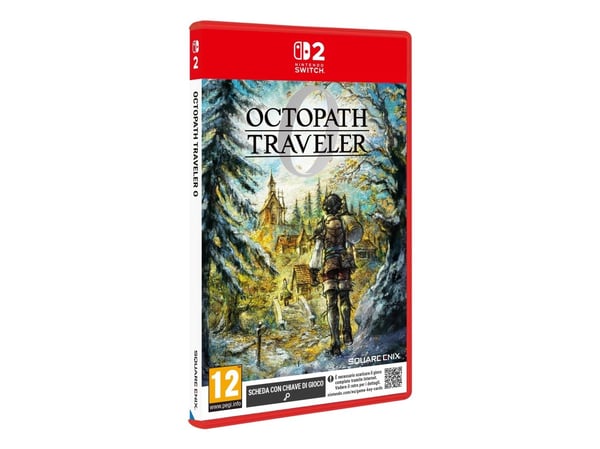 Square Enix Octopath Traveler 0, Nintendo Switch 2, Nintendo Switch 2, T (Teen), Kode i en boks