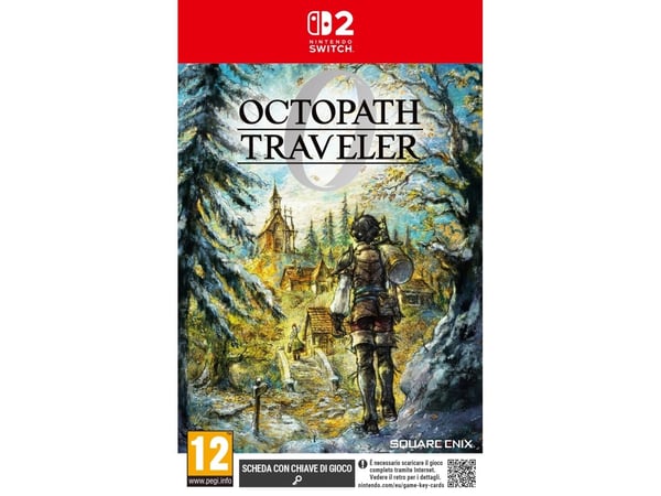 Square Enix Octopath Traveler 0, Nintendo Switch 2, Nintendo Switch 2, T (Teen), Kode i en boks