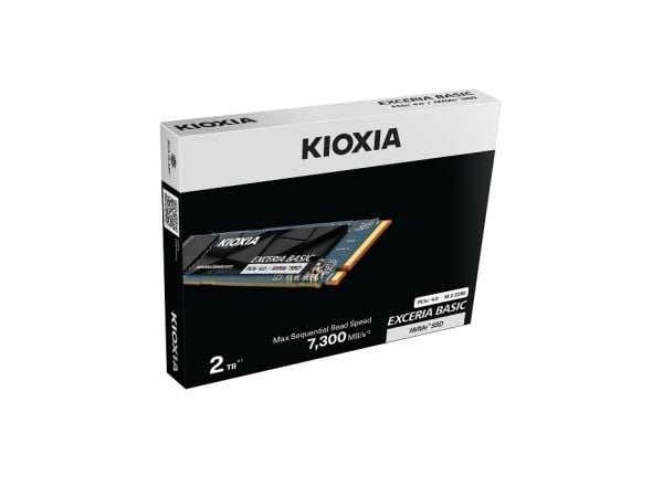 KIOXIA EXCERIA BASIC - SSD - 1 TB - inbyggd - M.2 2280 - PCIe 4.0 x4 (NVMe)