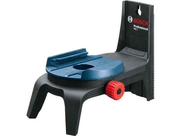 Bosch RM 2, Fästanordning för laservattenpass, Svart, Blå, Golv, Vägg, GLL 2-10, GCL 2-15, GCL 2-15 G, GCL 2-50, GCL 2-50 C/CG, 150 mm, 113 mm