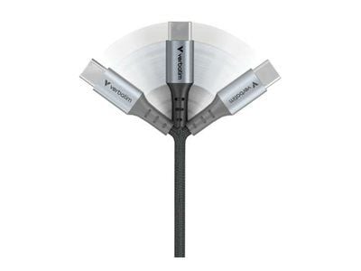 Verbatim 31844, 1,2 m, Lightning, USB C, Hanstik, Hanstik, Lajittelu