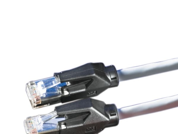 Secomp Cat.6 S/FTP, 2 m, Cat6, S/FTP (S-STP), RJ-45, RJ-45, Harmaa