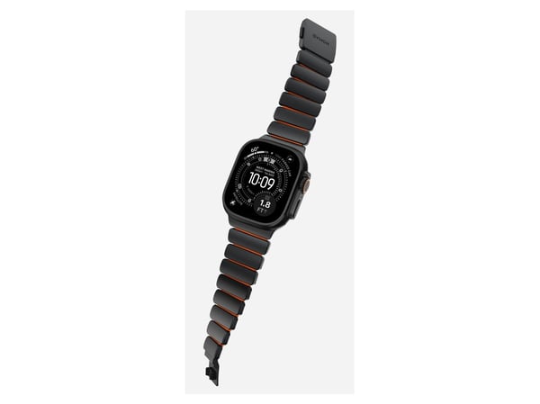 Nomad Stratos Band, Band, SmartWatch, Sort, Apple, Ultra 1-11 og SE, Titanium