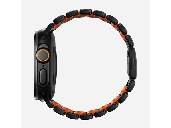 Nomad Stratos Band, Band, SmartWatch, Sort, Apple, Ultra 1-11 og SE, Titanium