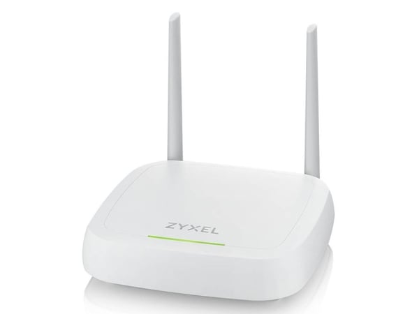 Zyxel NWA30BE - Trådløst tilgangspunkt - 4-strøm, dual-radio, NebulaFlex - Wi-Fi 7, 1GbE, 2.5GbE - Wi-Fi 7 - 2.4 GHz, 5 GHz - skystyring - skrivebord