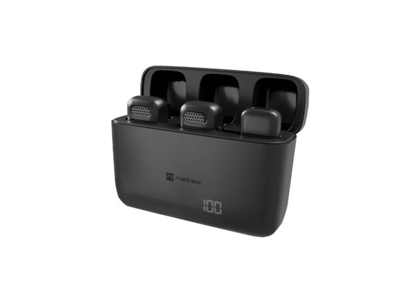 NATEC HOPPER MIKROFONI LANGATON USB-C (2 KPL)
