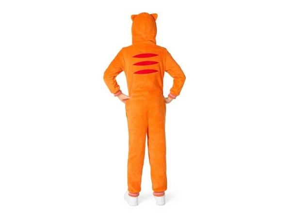 Orange kattdräkt