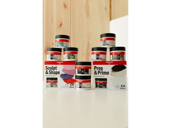 Amsterdam medium prep og prime-sett | 4 x