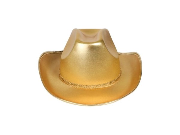 Cowboyhatt i gull