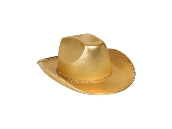Cowboyhatt i gull