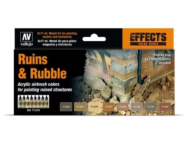 Ruins & Rubble 8x17ml